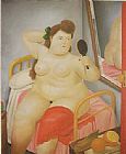 La Toilette by Fernando Botero